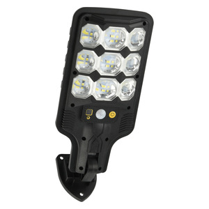 Lampe solaire de rue haute luminosité, étanche, avec détecteur de mouvement et LED à lentille pour cour extérieure - Product Image 2
