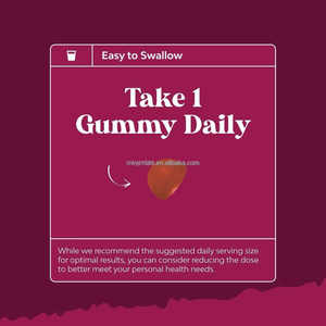 천연 허브 체중 감량 구미 |   과도한 식욕을 억제하고 가벼운 체형 발달을 촉진합니다 - Product Image 3