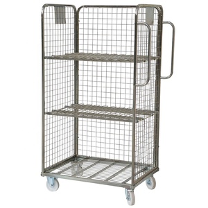 Demontabel 2 Zijdig Magazijn Roll Kooi Trolley - Product Image 1