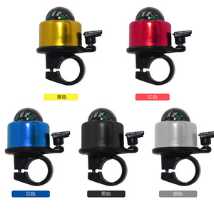 Campana de Bicicleta de Aleación de Aluminio con Brújula, Sonido Fuerte Multicolor, Accesorio para Ciclismo de Montaña - Product Image 1