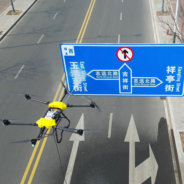 Joyance Facade Cleaning Drone VK V9 Professional Industrial Window Cleaning UAV for High Rise Building