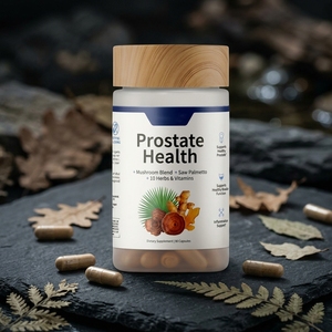 Capsule OEM di Saw Palmetto Naturale e Miscela di Funghi - Integratore Alimentare per Migliorare la Densità Ossea e il Sonno, 90 Capsule - Product Image 4