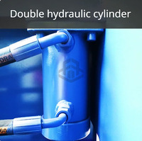 Presse plieuse hydraulique manuelle pour le pliage de petites plaques métalliques