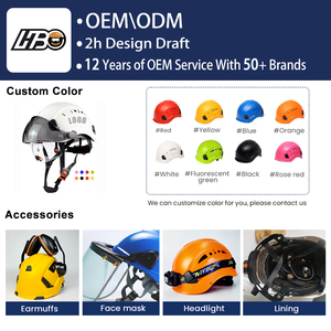 <span class=keywords><strong>Casco</strong></span> <span class=keywords><strong>de</strong></span> Seguridad Industrial HBC ANSI Z89.1 TIPO I CLASE C ABS Ventilado con Suspensión <span class=keywords><strong>de</strong></span> 6 Puntos para Protección <span class=keywords><strong>de</strong></span> la Cabeza - Product Image 2