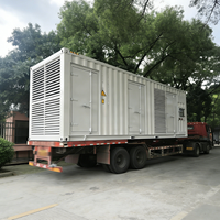 Groupe électrogène diesel silencieux robuste 1000KVA 800KVA avec ATS et télécommande pour centrale électrique industrielle