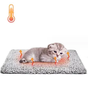 Self Warming Cat Bed Washable Anti-Slip Self Heating Pet Kennel Pad for Small Medium Cats Dogs