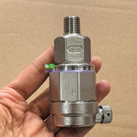 Soupape de sécurité à diaphragme en acier inoxydable 304 DN15 1/2 pouce, soupape de ventilation automatique