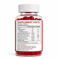 Gomitas Keto para Pérdida de Peso de Marca Privada, Multivitamínicas, Orgánicas, con Vitamina B12, Probióticos, Vinagre de Sidra de Manzana, Altas en Proteínas, para Recién Nacidos