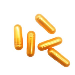 Boş sert kapsüller jelatin kapsül altın - Product Image 1