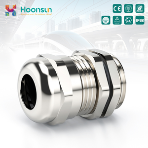 IP68 tingkat kuningan beberapa lubang masukan tegangan rendah kabel kelenjar M12-X1.5-M63-X1.5 ukuran luar ruangan saluran logam penyegelan - Product Image 4