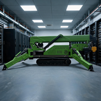 Guindaste Aranha RST L-713 de 14 Toneladas a Diesel com Giro Completo e Telescópico Hidráulico para Montagem de Estruturas Metálicas e Elevação de Cargas Pesadas