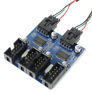 9pin Usb Header Mannelijke 1 Naar 4 Vrouwelijke Usb Verlengkabel Splitter Usb Connector Adapter 1 Naar 2/4 - Product Image 2