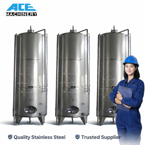 Réservoir de stockage en acier inoxydable avec poignée, capacité personnalisée, SS304 - Product Image 1