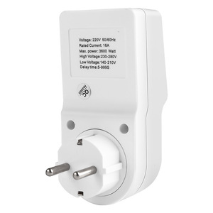 <span class=keywords><strong>Protector</strong></span> de voltaje ajustable Toma de refrigerador de TV Pantalla digital Modelo de comercio exterior-Corriente de CA Estándar Americana y europea - Product Image 4