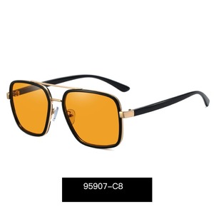 Gafas de sol de moda para hombre y mujer, lentes de sol grandes con marco para bicicleta de carretera UV400 - Product Image 3