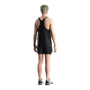 Factory Fitness Quick Dry Muscle With Liner Double Deck Mens 2 en 1 Gym Shorts Workout - Product Image 6