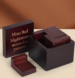 Vendita all'Ingrosso di Puzzle 3D in Legno, Gioco Mentale Stimolante, Antistress, Sfida Spaziale - Product Image 4