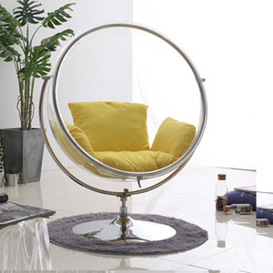 ขายร้อนหรูหราแกว่งแขวนเก้าอี้ห้องนั่งเล่นเก้าอี้เก้าอี้อะคริลิคฟองทองไข่เก้าอี้สวนกลางแจ้ง - Product Image 5