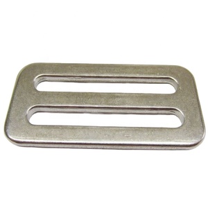 Stainless Steel 316 Marine Webbing Slide BUCKLE Tri Glide Buckles 5x13x42mm Belt <b>Yacht</b> Boat Hardware Accessories Stainless Steel - Product Image 1