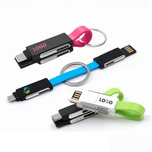 Điện tử Tiện Ích 4 Trong 1 USB OTG Du Lịch Adapter Nam Châm Cáp Sạc Từ USB Cáp Điện Thoại Kết Nối Từ Tính Sạc Cabl