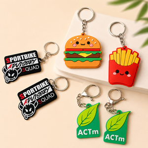 Porte-clés personnalisé en PVC souple, Année du Cheval 2026, Logo <span class=keywords><strong>2D</strong></span> personnalisé, Cadeau promotionnel pour entreprise - Product Image 5