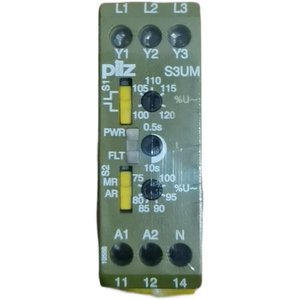 Pilz S3UM 24VDC Safety <b>Relay</b> 10A 250VAC Output <b>Relay</b> Industrial Use - Product Image 3