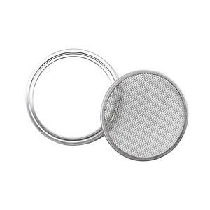 Herramienta <span class=keywords><strong>para</strong></span> <span class=keywords><strong>Germinar</strong></span> Frijoles, Rejillas de Germinación de Acero Inoxidable 304, Tapas de Germinación <span class=keywords><strong>para</strong></span> Frascos Mason de Boca Ancha de 70 mm, Venta al Por Mayor - Product Image 4