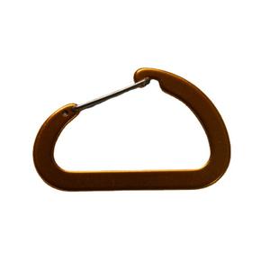 Mousqueton en alliage d'aluminium de type D, crochet plat de 4 cm pour le camping, la tente, le sac à dos, l'alpinisme - Product Image 2