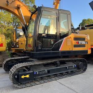 รถขุดมือสองสำหรับขาย Sany Sy60c/75c/95c/รถขุดมือสอง Sany Sy135C ขนาด 13 ตัน สภาพดี SY135c/215c รถขุดมือสอง - Product Image 5