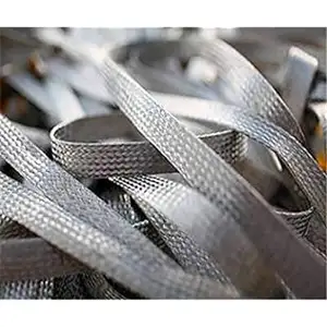 Direct Factory Supply Heavy Duty Electric Tinned Flat Braided Wire with Heat Resistant from Indian Manufacturer And Supplier