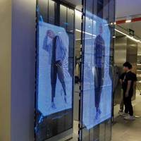 Atemid Écran LED transparent intérieur avancé-P2.84/P7.81 Panneau mural écran de glace HD