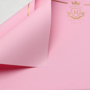 Papier d'emballage Yaleen avec <span class=keywords><strong>fil</strong></span> doré, cadre imperméable, bouquet floral coréen, fournisseur d'accessoires pour fleuristes, emballages - Product Image 5