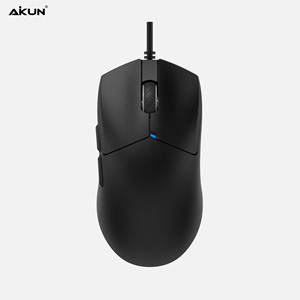 Aikun gx49 chuyên nghiệp có dây 12000DPI Chuột chơi game Trọng lượng nhẹ 55 gram lập trình RGB đèn nền phím macro 1.8m cáp - Product Image 1