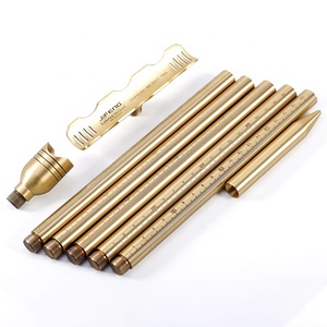 JIFENG JF-GF01 hauteur totale 112CM réglable pliant en laiton métal porte-cigare de golf, repose-cigare, porte-cigare