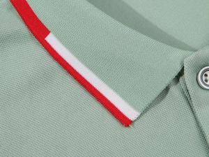 Prix de gros Fabricant chinois Tissu tricoté original uni brodé imprimé anti-plis à manches courtes pour hommes - Product Image 5