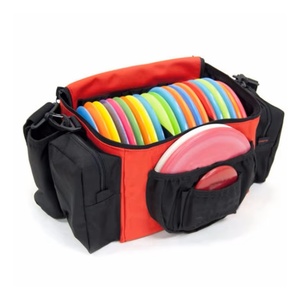 Muestra gratuita de bolsa de disc golf personalizada con logotipo para hombre y mujer, impermeable y con correa ajustable para principiantes - Product Image 4