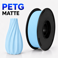 Filament PETG mat 1,75 mm 1 kg, haute résistance, faible déformation, scellé sous vide, pour modèles de cadeaux et de trophées, imprimante 3D FDM