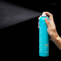 Spray coiffant en aérosol pour cheveux, Spray coiffant puissant et lavable