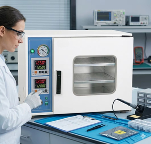 Four de séchage sous vide 25L 50L 90L 215L avec contrôle PID, chauffage indépendant, 250°C, pour laboratoire et usage industriel - Product Image 2