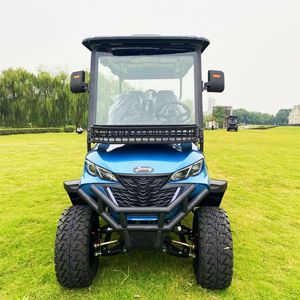 BETETEK Carro de Golf de Lujo de 4 Plazas, Totalmente Eléctrico, con Asientos Confortables Resistentes a Impactos, para Campos de Golf, Villas Vacacionales y Caminos No Públicos - Product Image 4