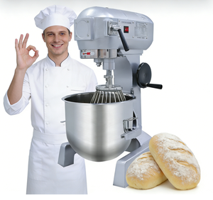 New Automatic Low Noise 40L Stainless Steel Bowl <strong>Mixer</strong> Grinder Cake <strong>Mixer</strong> Blender Kneading Hook Egg Beater Flat Flour Milk - Product Image 3