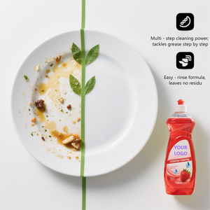 Oem Chất lượng cao 500ml 750ml món ăn rửa chất tẩy rửa xà phòng lỏng Chanh hương thơm nhà bếp sạch hơn cho may mặc cho rửa chén - Product Image 3