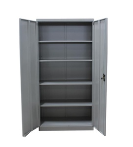 Thiết kế hiện đại thép không gỉ Tủ lưu trữ tập tin với cửa kính có thể điều chỉnh cho văn phòng hội thảo nhà bếp trường học ngoài trời phòng tập thể dục sử dụng - Product Image 3