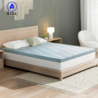 Günstige Queen- und King-Size Hybrid-Matratzenauflagen, Matratzenschoner, Massage-Orthopädische Auflage, Wasserdichter Stoff, Memory-Schaum-Matratzenauflage