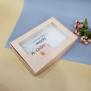 Kotak Kertas Kaku Berlapis Matt dengan Embossing, Terbuat dari Bahan Daur Ulang Berkualitas Makanan, untuk Donat, Sushi & Keripik Kentang - Product Image 4