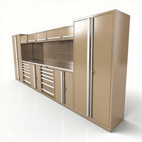 Usine directe armoire à outils en acier personnalisable OEM atelier stockage outil chariot coffre avec trois couches chariot inclus