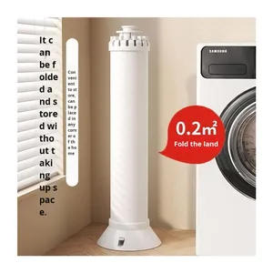 Perchero giratorio 3 en 1 de 360 grados con forma de pulpo, tendedero metálico plegable de pie para balcón, dormitorio y hogar - Product Image 2