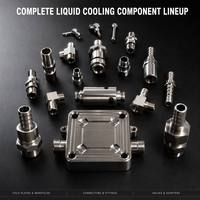 Connecteur de collecteur de plaque froide à refroidissement liquide usiné sur mesure par CNC pour la gestion thermique des serveurs de centre de données IA
