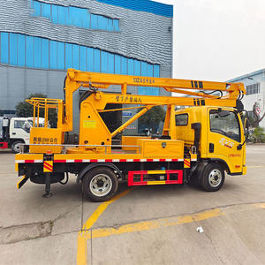 Plataforma Elevatoria Personalizada a Buen Precio 17m Plataforma Elevadora Aérea Diesel Camión de Trabajo <span class=keywords><strong>con</strong></span> Cesta de Trabajo Grande A LA Venta - Product Image 5