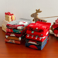 Chaussettes de Noël pour hommes et femmes, cadeaux d'hiver, mignonnes, style coréen, dessin animé, respirantes, anti-odeur, en coton